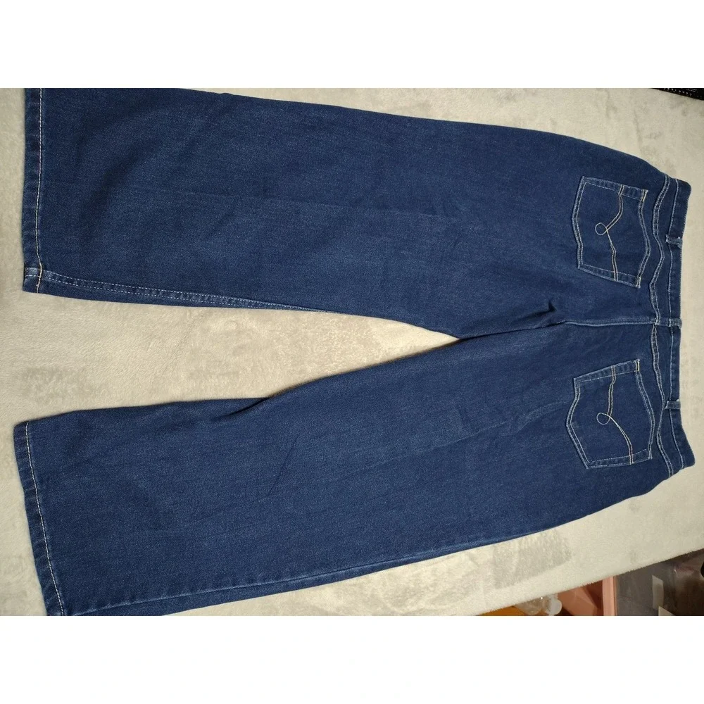 Towncraft Jeans Mens 42/28.5 Blue Denim Comfort Stretch Classic‎ Work Dad